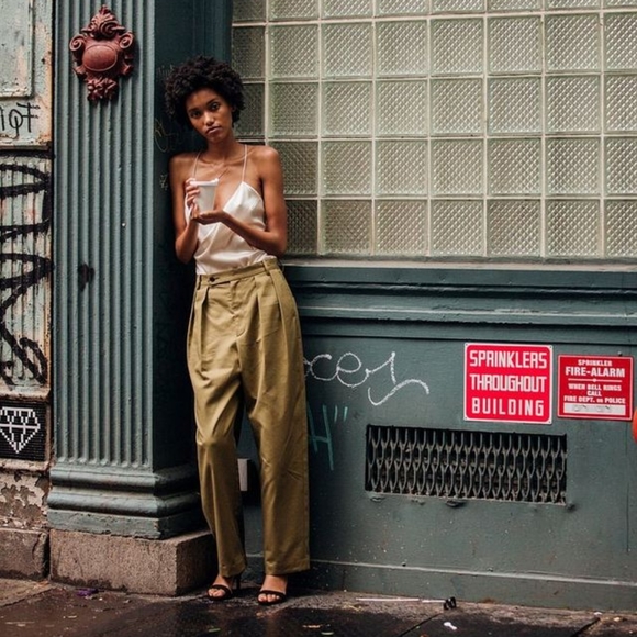 Vintage Tops - Vintage Kayser Satin Camisole - Made in Canada